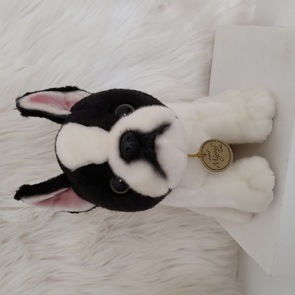 Miyoni By Aurora Boston Terrier Stuffed Toy